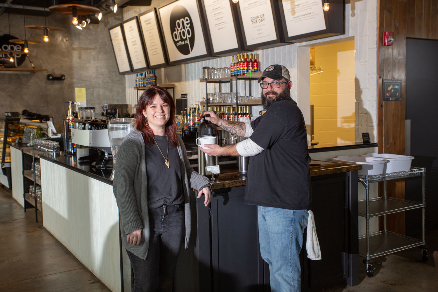 Mary and Eric Groves, One Drop Coffee Co.